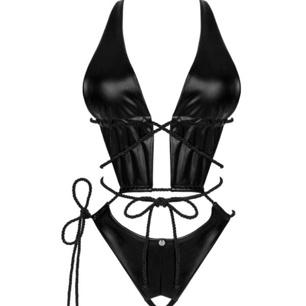 OBSESSIVE - CORDELLIS CROTCHLESS TEDDY ONE SIZE 3